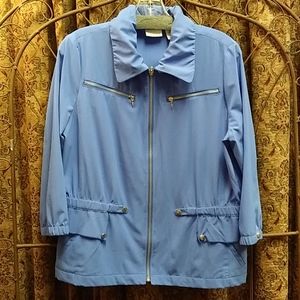 🎀💰 2/$30 Chico's Zenergy Zip Jacket sz Medium